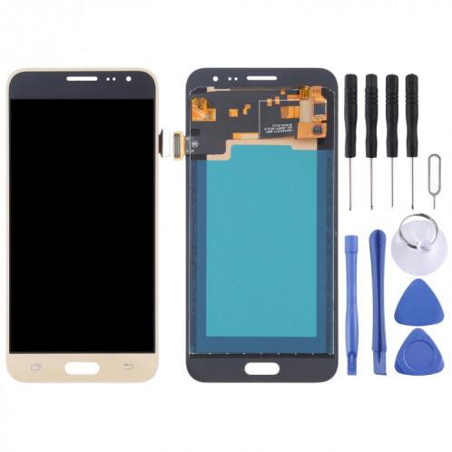 Écran LCD TFT pour Galaxy J5 (2015) J500F, J500FN, J500F/DS, J500G, J500M avec numériseur complet (Or) SH21JL1144-06