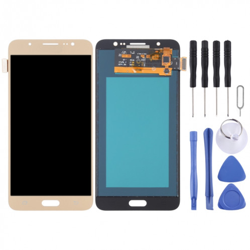 Écran LCD TFT pour Galaxy J7 (2016) / On 8, J710F / J710FN / J710M / J710MN / J7108 avec numériseur complet (or) SH24JL1629-06