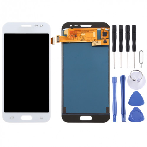 Écran LCD TFT pour Galaxy J2 (2015) / J200F / J200Y / J200G / J200H / J200GU avec numériseur complet (Blanc) SH26WL675-06