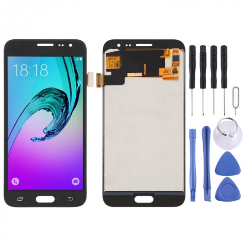 Écran LCD TFT pour Galaxy J3 (2016) J320FN, J320F, J320G, J320M, J320A, J320V, J320P avec numériseur complet (Noir) SH31BL1850-06