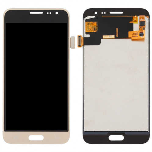 Écran LCD TFT pour Galaxy J3 (2016) J320FN, J320F, J320G, J320M, J320A, J320V, J320P avec numériseur complet (Or) SH31JL1869-06
