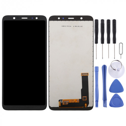incell Demi-écran LCD pour Galaxy A6+ (2018) A605G avec assemblage complet du numériseur (Noir) SH033B840-06
