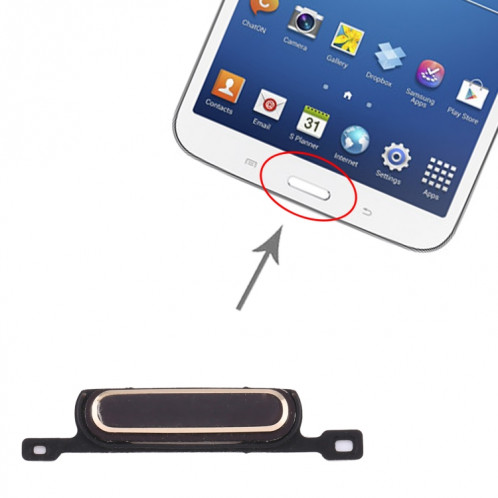 Clé d'accueil pour Samsung Galaxy Tab 3 8.0 SM-T310/T311/T315 (Noir) SH051B960-04
