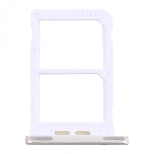 Pour Samsung Galaxy Tab A 7.0 (2016) SM-T285 Plateau de carte SIM + Plateau de carte SIM (Blanc) SH053W147-04