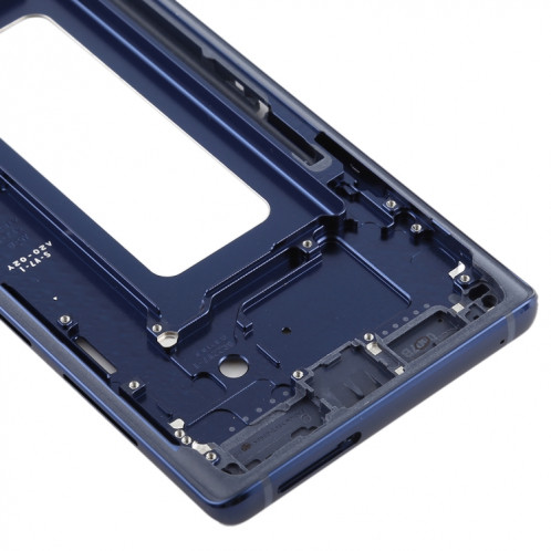 Pour Galaxy Note9 Front Housing LCD Frame Bezel (Bleu) SH061L1561-06