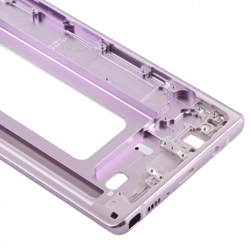 Pour la lunette du cadre LCD du boîtier avant Galaxy Note9 (or rose) SH61RG989-06