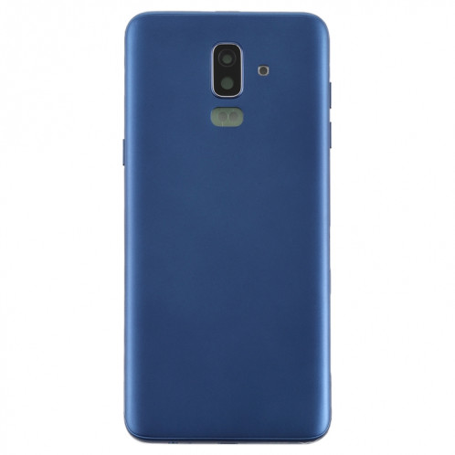 Pour Galaxy J8 (2018), J810F/DS, J810Y/DS, J810G/DS Coque arrière avec touches latérales et objectif de caméra (Bleu) SH62LL378-06