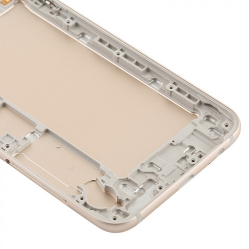 Coque arrière pour Galaxy A6 (2018) / A600F avec touches latérales et objectif d'appareil photo (or) SH65JL333-06