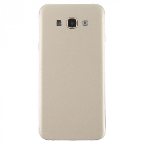 Coque arrière pour Galaxy A8 avec touches latérales et objectif d'appareil photo (or) SH69JL1885-06