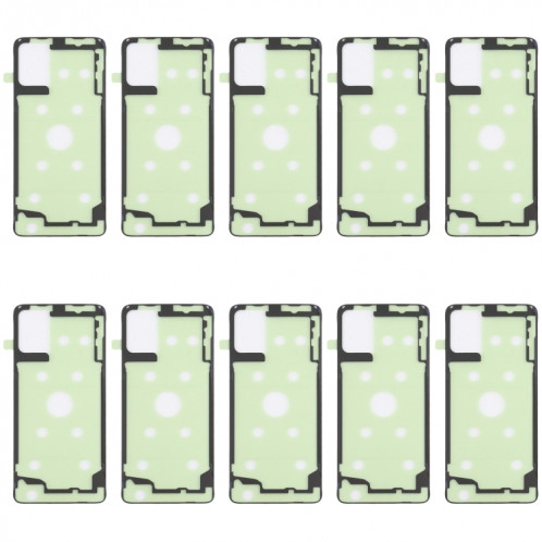 Pour Samsung Galaxy A31 10 pièces adhésif de couverture de boîtier arrière SH2071853-05