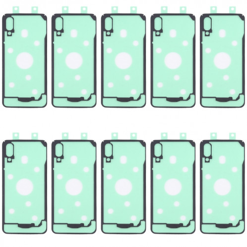 Pour Samsung Galaxy A41 10 pièces adhésif de couverture de boîtier arrière SH20731049-05
