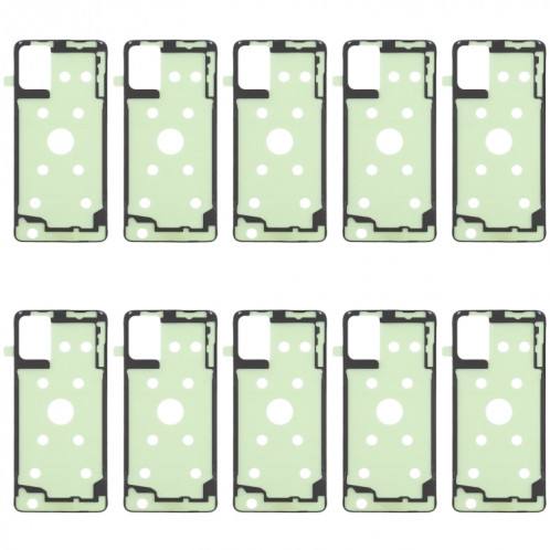 Pour Samsung Galaxy A51 10 pièces adhésif de couverture de boîtier arrière SH20761494-05