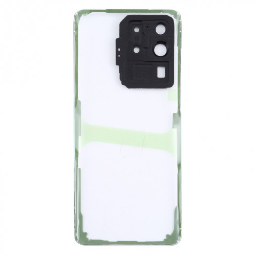 Pour Samsung Galaxy S20 Ultra SM-G988 SM-G988U SM-G988U1 SM-G9880 SM-G988B/DS SM-G988N SM-G988B SM-G988W Couvercle arrière de batterie transparent en verre (transparent) SH92TL52-06