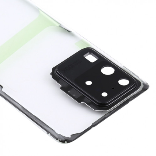 Pour Samsung Galaxy S20 Ultra SM-G988 SM-G988U SM-G988U1 SM-G9880 SM-G988B/DS SM-G988N SM-G988B SM-G988W Couvercle arrière de batterie transparent en verre (transparent) SH92TL52-06