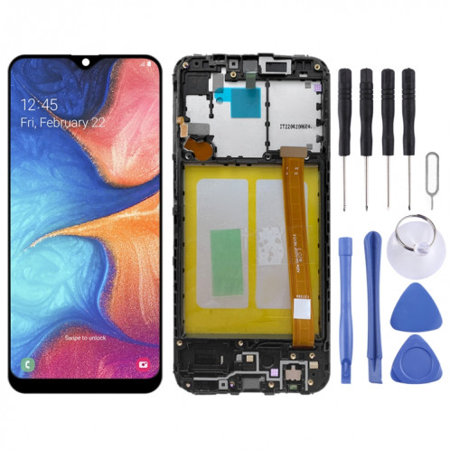 Écran LCD d'origine pour Samsung Galaxy A20e SM-A202 avec numériseur complet avec cadre SH2097747-06
