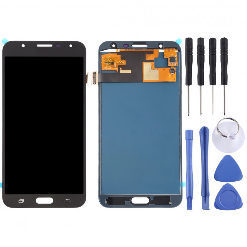 Ecran LCD et ensemble de numérisation complet (matériau TFT) pour Galaxy J7 Neo, J701F / DS, J701M (Noir) SH03BL399-06