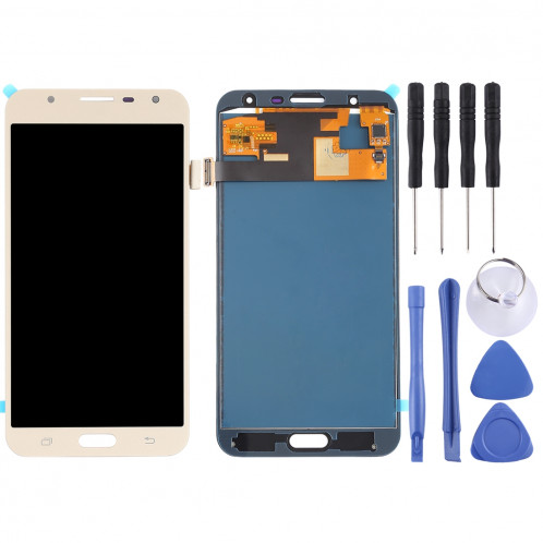 Ecran LCD et assemblage complet du numériseur (matériau TFT) pour Galaxy J7 Neo, J701F / DS, J701M (or) SH03JL1562-06