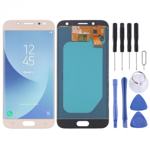 Écran LCD TFT pour Galaxy J5 (2017)/J5 Pro 2017, J530F/DS, J530Y/DS avec numériseur complet (or) SH04JL345-06