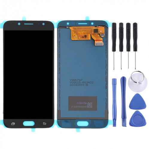 Écran LCD TFT pour Galaxy J7 (2017), J730F/DS, J730FM/DS avec assemblage complet du numériseur (Noir) SH05BL1293-06