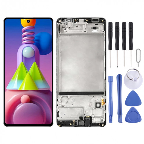 Écran LCD d'origine pour Samsung Galaxy M51 SM-M515 Digitizer Assemblage complet avec cadre SH21071646-06