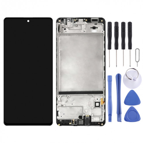 Écran LCD d'origine pour Samsung Galaxy M51 SM-M515 Digitizer Assemblage complet avec cadre SH21071646-06
