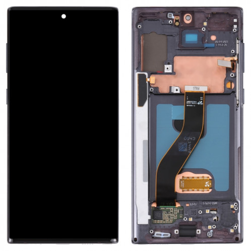 Écran LCD d'origine pour Samsung Galaxy Note10 4G/Note10 5G SM-N971/N970 Assemblage complet du numériseur avec cadre (Noir) SH2109139-05