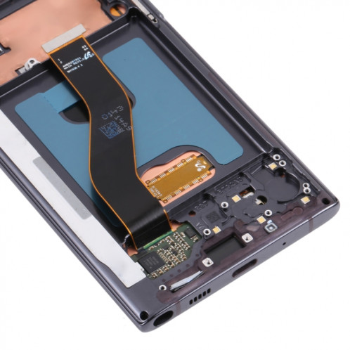 Écran LCD d'origine pour Samsung Galaxy Note10 4G/Note10 5G SM-N971/N970 Assemblage complet du numériseur avec cadre (Noir) SH2109139-05