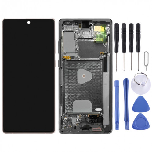 Écran LCD d'origine pour Samsung Galaxy Note20 4G SM-N980 Digitizer Assemblage complet avec cadre (Or) SH112J1878-06