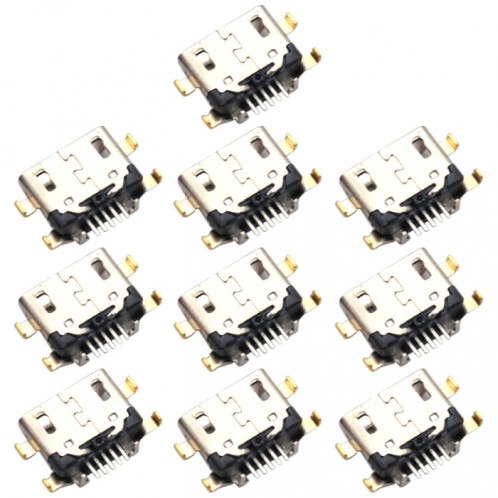 Pour Samsung Galaxy A10s SM-A107F 10pcs connecteur de port de charge SH21491045-04