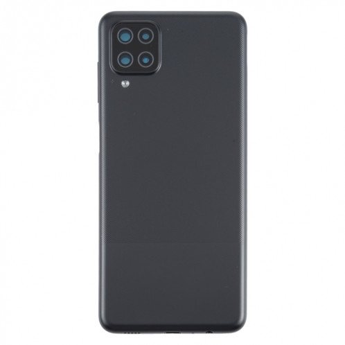Pour le couvercle arrière de la batterie Samsung Galaxy A12 (noir) SH73BL1151-06