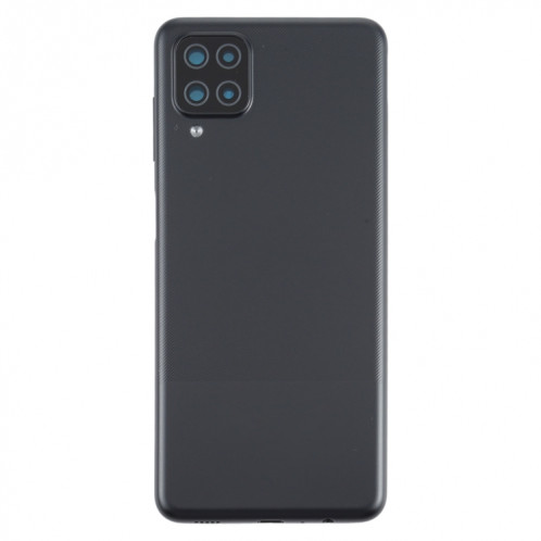 Pour le couvercle arrière de la batterie Samsung Galaxy A12 (noir) SH73BL1151-06