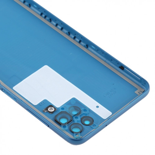 Pour le couvercle arrière de la batterie Samsung Galaxy A12 (bleu) SH73LL1855-06