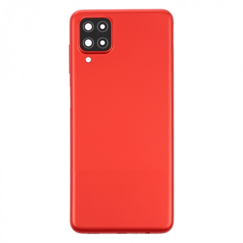 Pour le couvercle arrière de la batterie Samsung Galaxy A12 (rouge) SH73RL766-06
