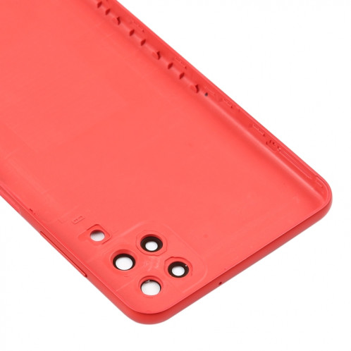 Pour le couvercle arrière de la batterie Samsung Galaxy A12 (rouge) SH73RL766-06