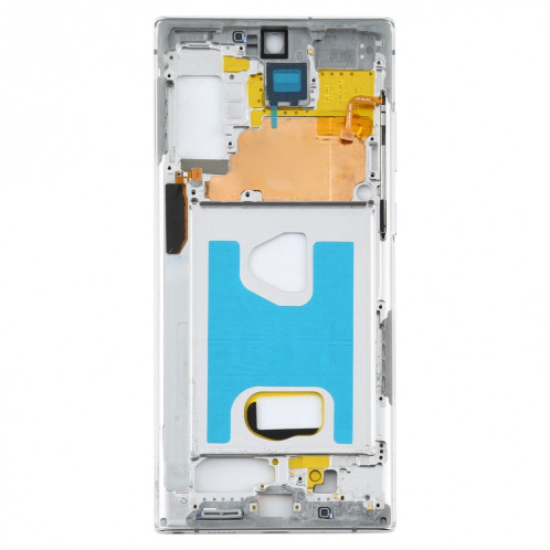 Pour Samsung Galaxy Note10 + 5G SM-N976F Plaque de cadre intermédiaire (Blanc) SH182W1141-06