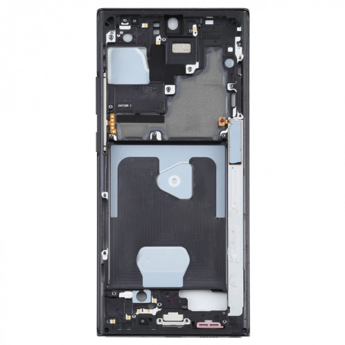 Pour Samsung Galaxy Note20 Ultra SM-N985F Plaque de cadre intermédiaire avec pièces (noir) SH185B13-06