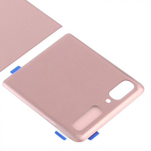Coque arrière de batterie pour Samsung Galaxy Z Flip 5G SM-F707 (rose) SH188F1869-06