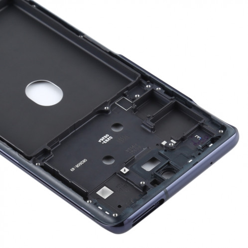 Pour Samsung Galaxy S20 FE Middle Frame Bezel Plate (Noir) SH290B1485-06