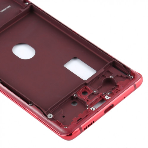Pour Samsung Galaxy S20 FE Middle Frame Bezel Plate (Rouge) SH290R1143-06