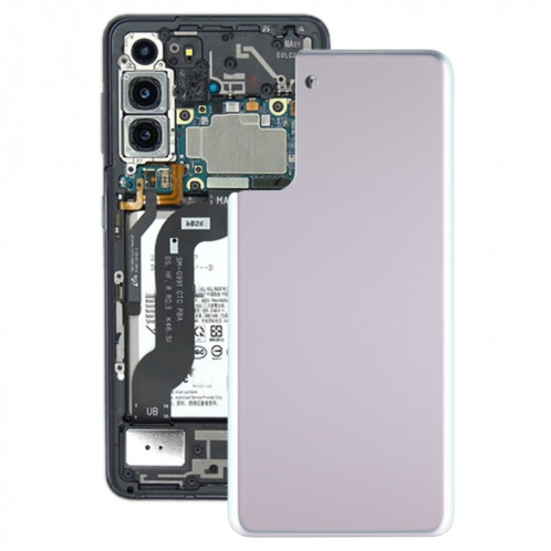 Coque arrière de batterie pour Samsung Galaxy S21+ 5G (argent) SH91SL1378-02