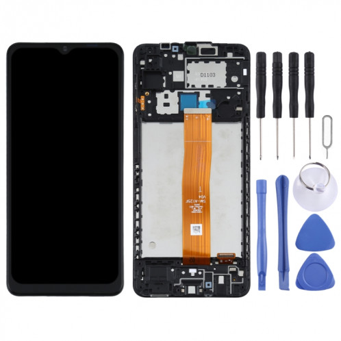 Écran LCD d'origine pour Samsung Galaxy A12 4G SM-A125F Assemblage complet du numériseur avec cadre SH2296706-06