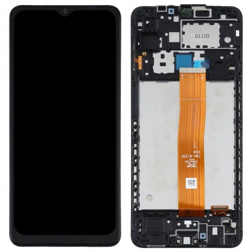 Écran LCD d'origine pour Samsung Galaxy A12 4G SM-A125F Assemblage complet du numériseur avec cadre SH2296706-06