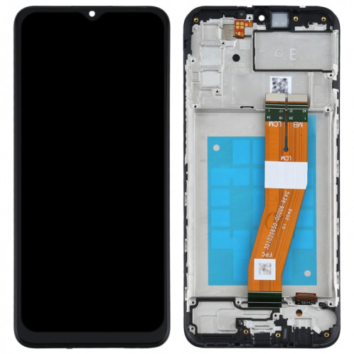 Écran LCD d'origine pour Samsung Galaxy A02s SM-A025F (Version GE) Ensemble complet de numériseur avec cadre SH2297687-06