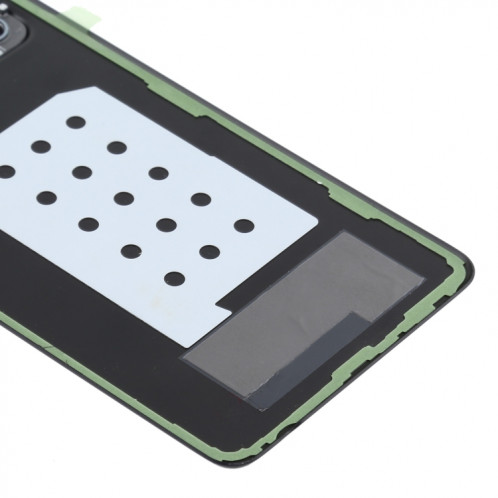 Coque arrière de batterie pour Samsung Galaxy A52 5G/4G avec cache d'objectif d'appareil photo (noir) SH31BL422-07