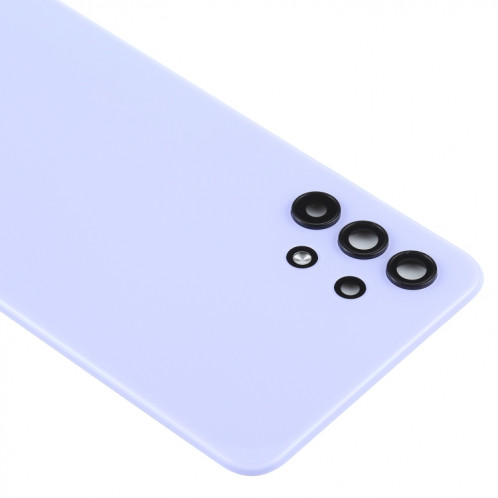 Coque arrière de batterie pour Samsung Galaxy A32 5G avec cache d'objectif d'appareil photo (violet) SH32PL642-06