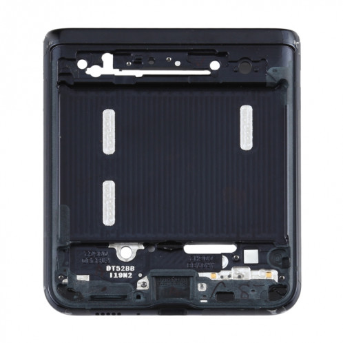 Pour Samsung Galaxy Z Flip 5G SM-F707 Plaque de lunette de cadre inférieur moyen (noir) SH339B997-06