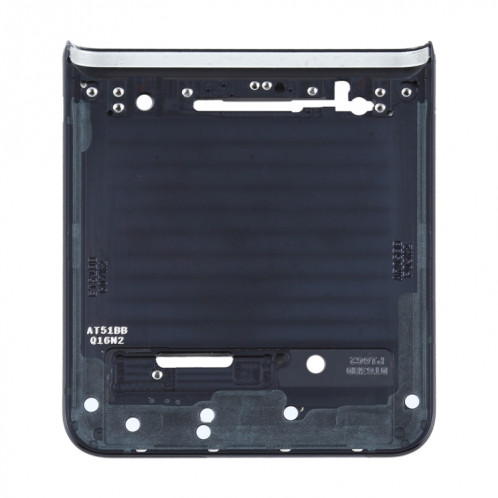 Pour Samsung Galaxy Z Flip 5G SM-F707 Plaque de lunette de cadre inférieur moyen (noir) SH339B997-06