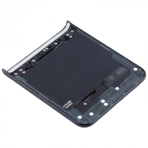 Pour Samsung Galaxy Z Flip 5G SM-F707 Plaque de lunette de cadre inférieur moyen (noir) SH339B997-06