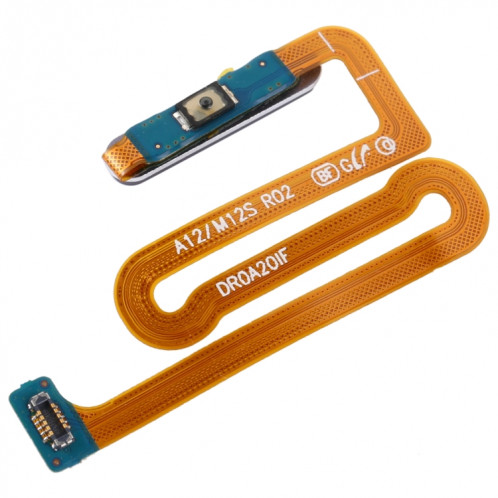 Pour Samsung Galaxy M12 / A12 / SM-A125 / M125 Câble flexible du capteur d'empreintes digitales (gris) SH363H710-04