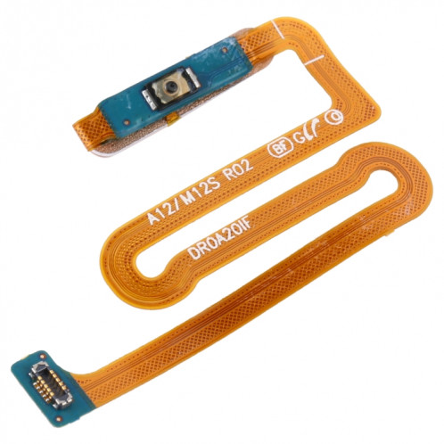 Pour Samsung Galaxy M12 / A12 / SM-A125 / M125 Câble flexible du capteur d'empreintes digitales (Or) SH363J357-04